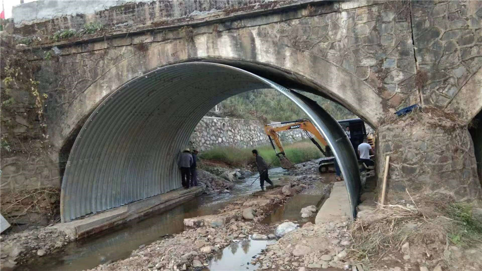 如何正確安裝拼裝金屬波紋涵管、鍍鋅波紋涵管